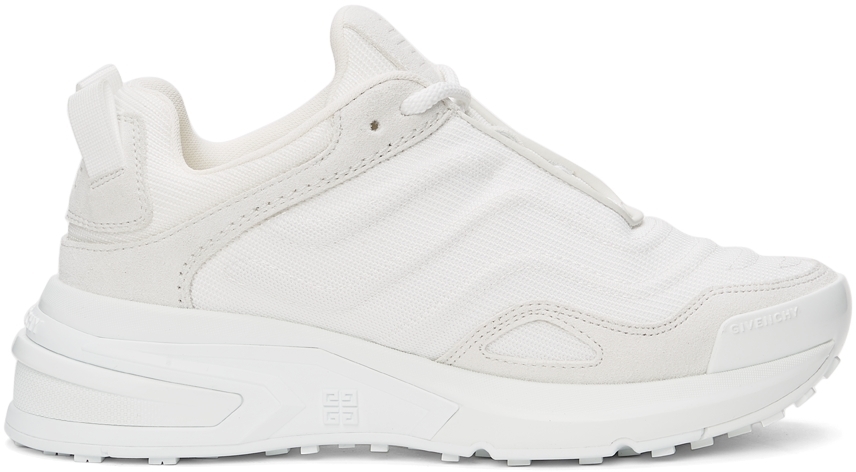 Givenchy White GIV 1 Light Runner Sneakers Givenchy