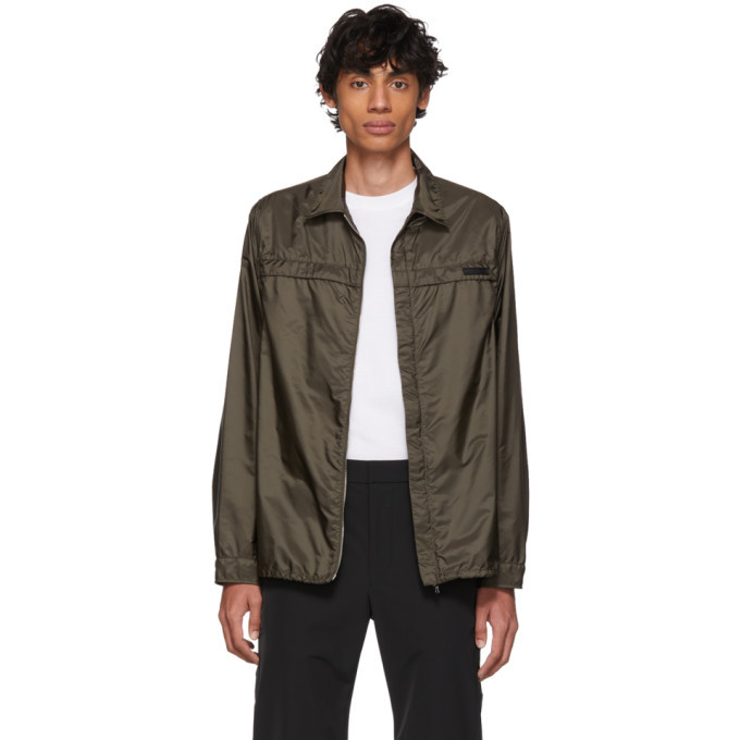 Prada Khaki Nylon Jacket Prada