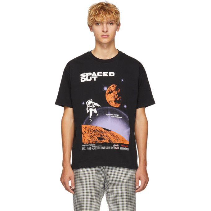 Kenzo Black Spaced Out T-Shirt Kenzo