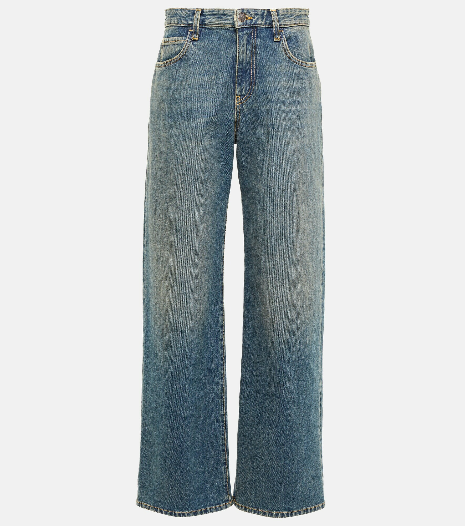 Jeans Large The Row Taille 10, Couleur Beige, Neuf Avec étiquettes