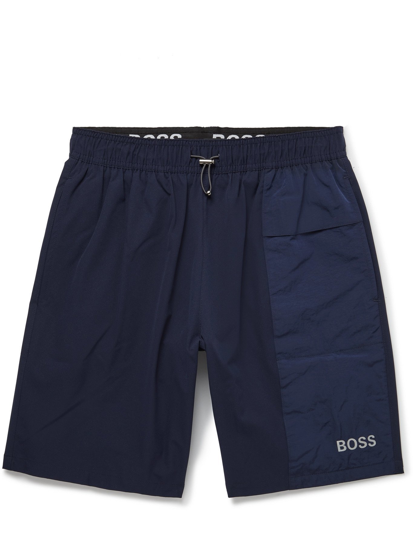 hugo boss swim shorts blue