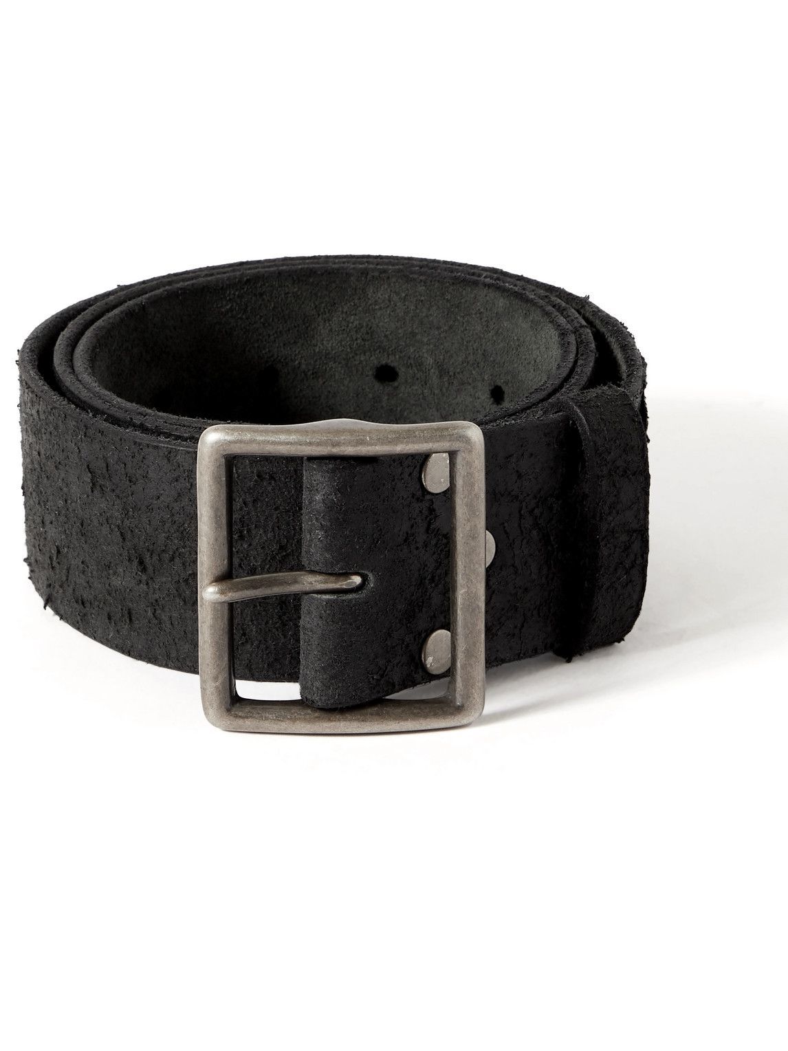 rrl distressed leather belt