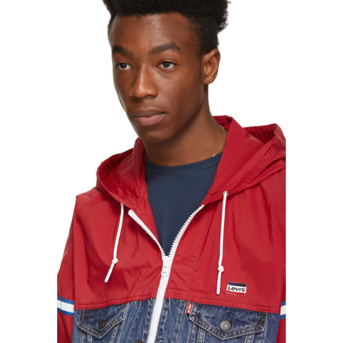 Red Denim Bob Trucker Jacket Levis