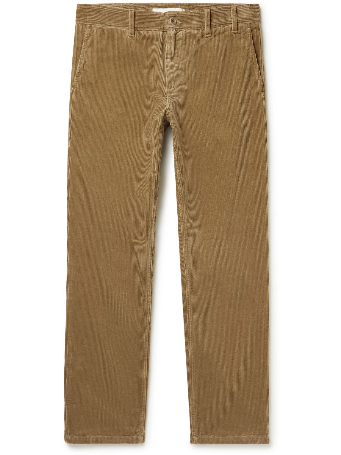 Aros Straight-Leg Cotton-Corduroy 