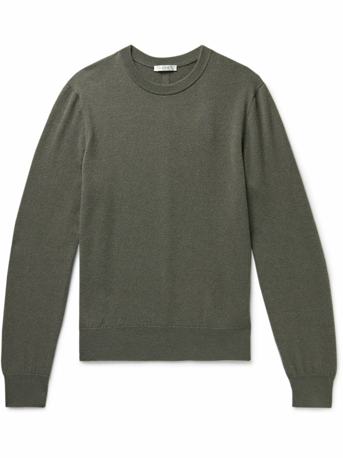 The Row - Benji Slim-Fit Cashmere Sweater - Gray The Row