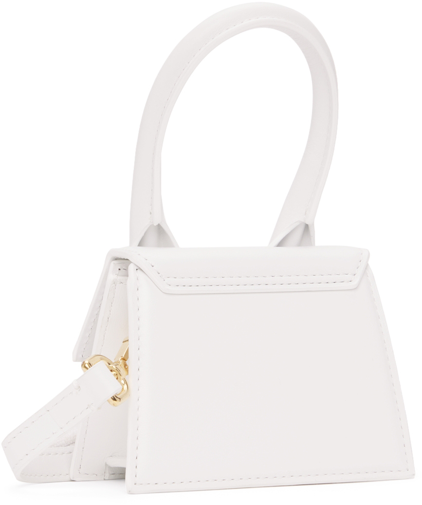 Jacquemus White La Montagne 'Le Chiquito' Clutch Jacquemus