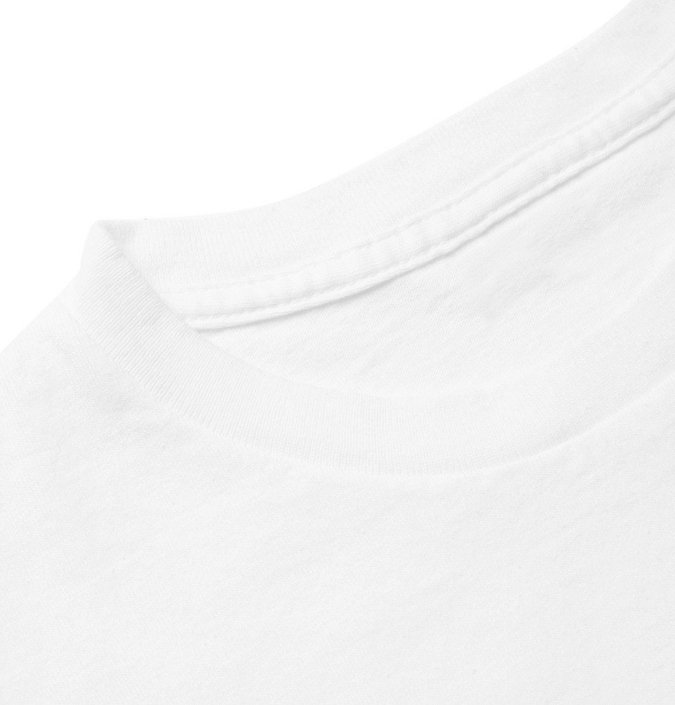 Velva Sheen LogoPrint CottonJersey TShirt White Velva Sheen