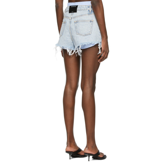 Alexander Wang Blue Bite Flip Boxer 