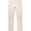 1017 ALYX 9SM - Skinny-Fit Distressed Denim Jeans - Men - Off-white