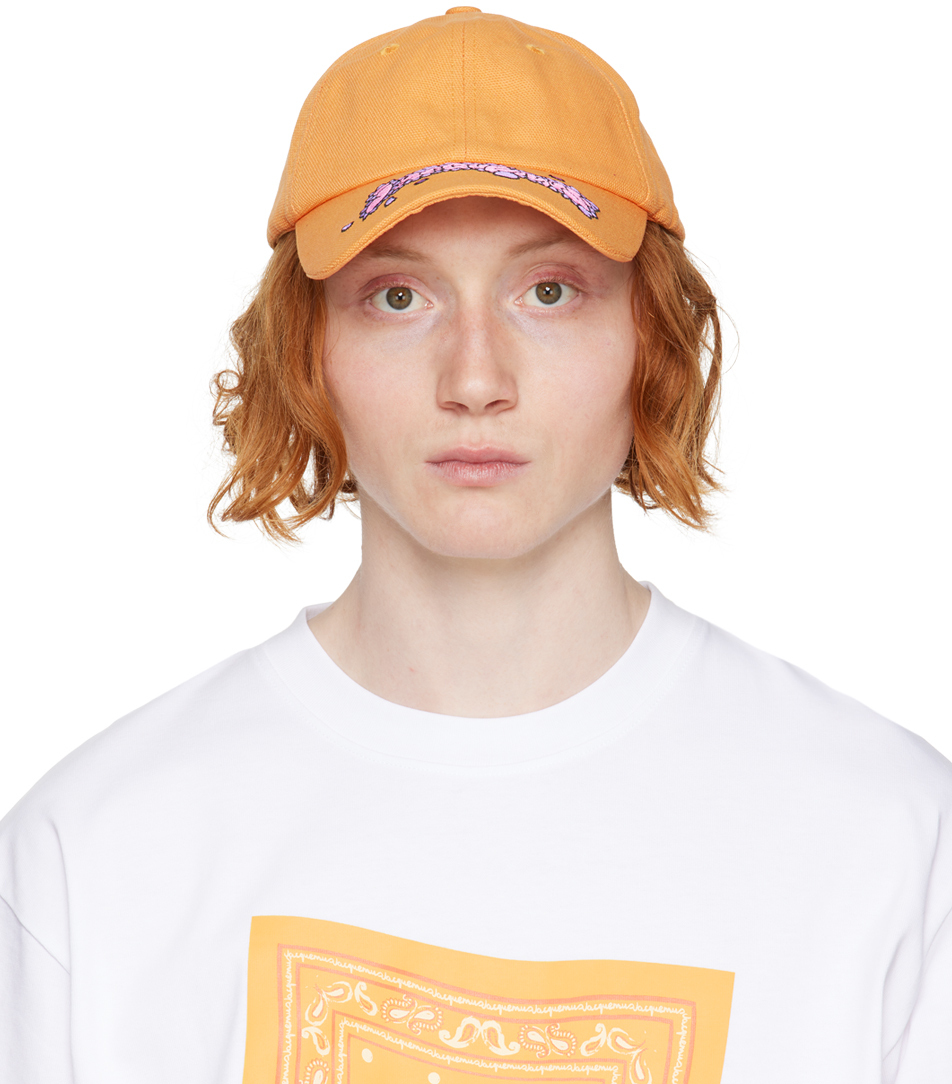 Jacquemus Yellow Le Raphia 'La Casquette Desenho' Cap Jacquemus