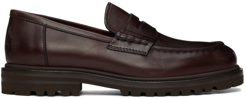 lug sole penny loafers