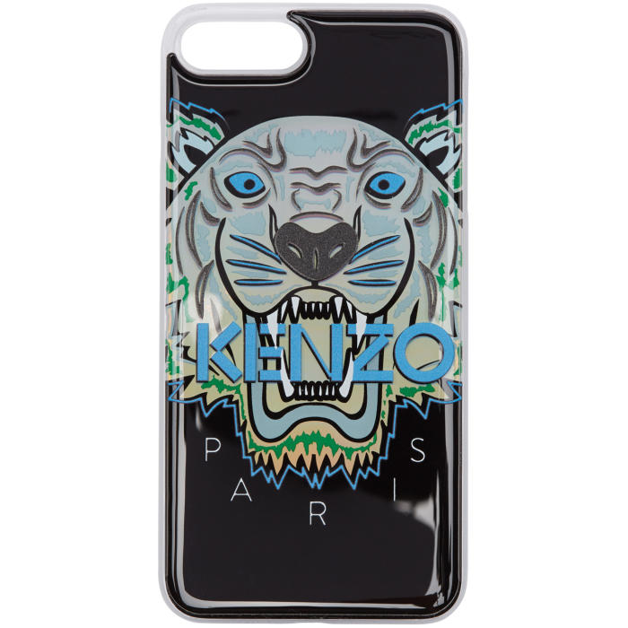 pijnlijk kloon gastvrouw Kenzo Black and Blue Limited Edition Northern Lights Tiger iPhone 7 Plus  Case Kenzo