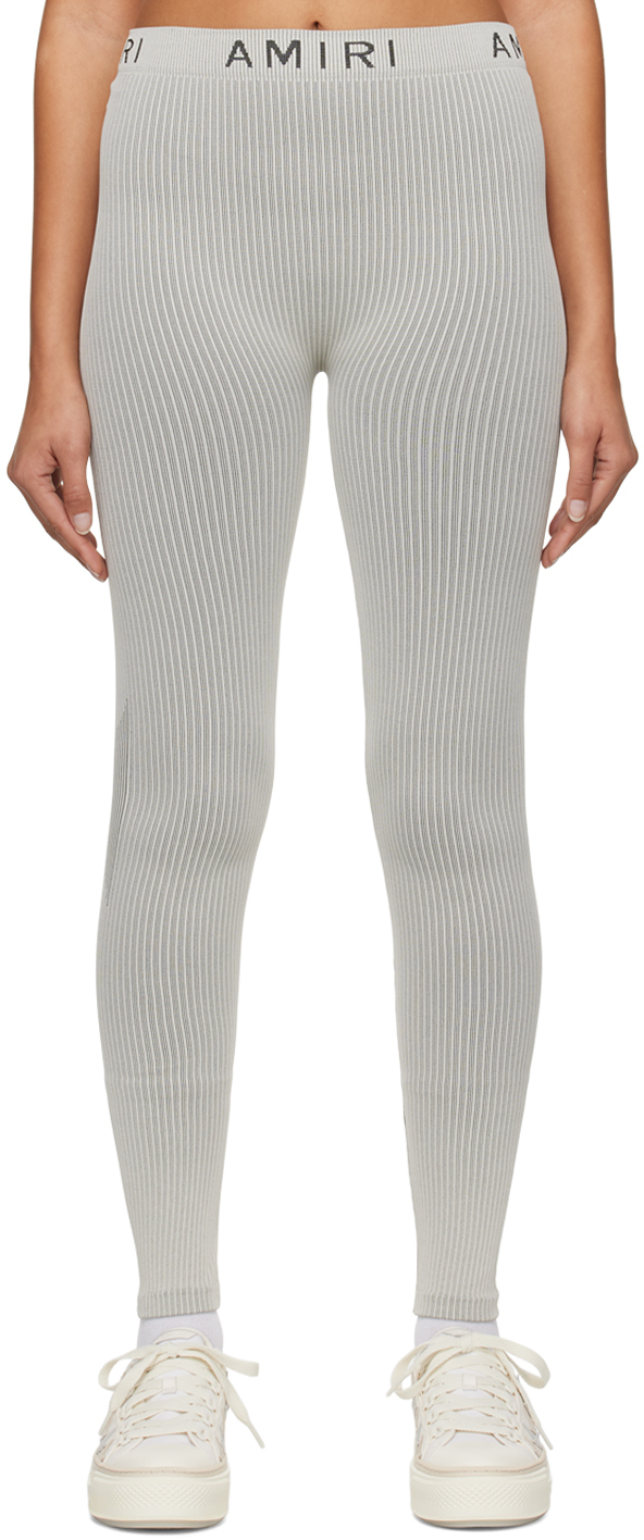 AMIRI Gray Seamless Leggings Amiri