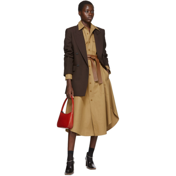 Stella McCartney Tan Belted Long Sleeve 