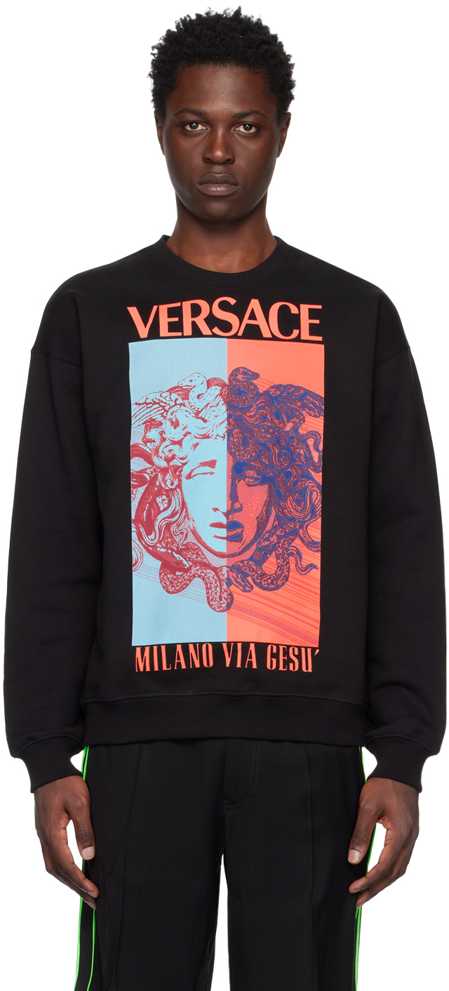 Photo: Versace Black Medusa Sweatshirt