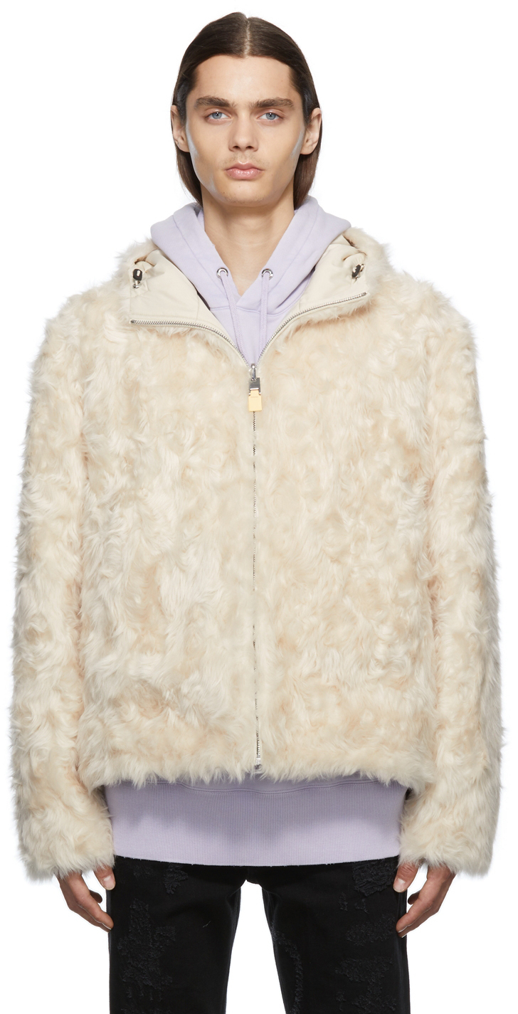 Givenchy Reversible Faux-Fur & Twill Jacket Givenchy