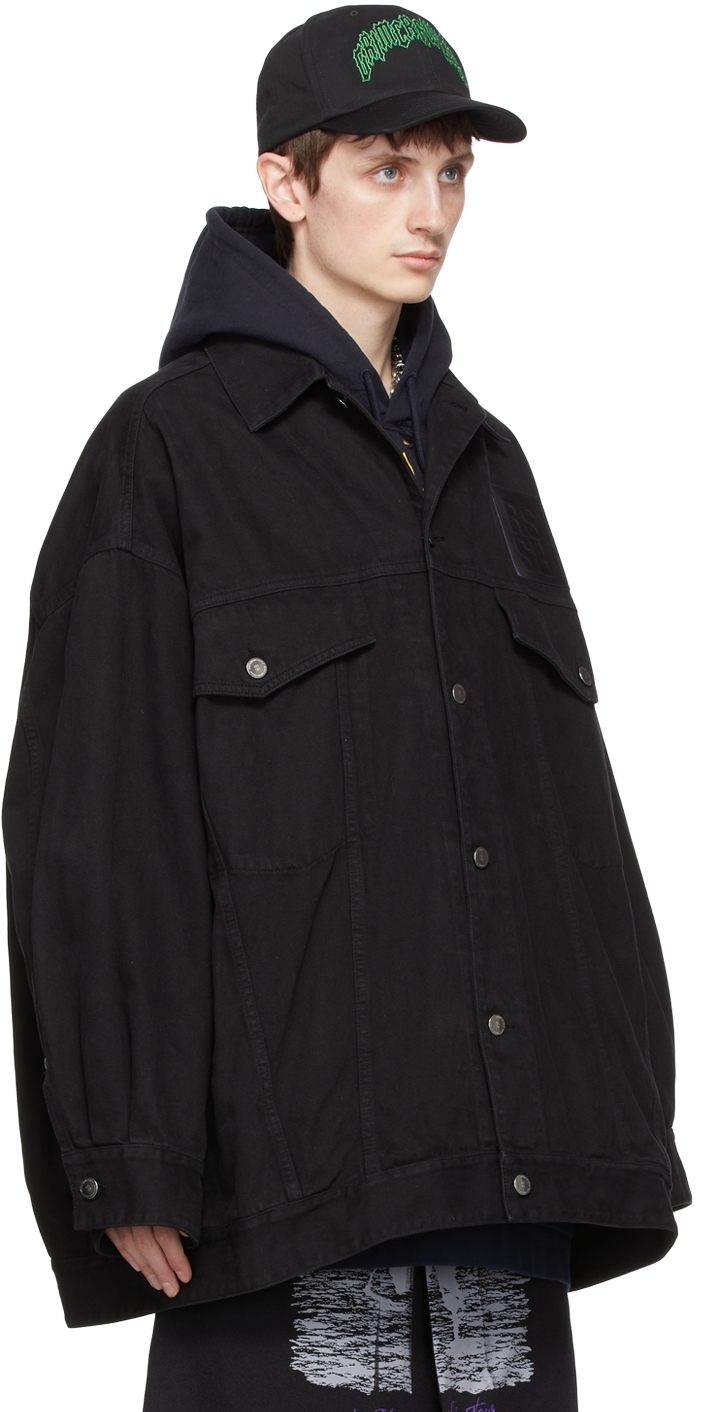 Raf Simons Black SolemnX Denim Jacket Raf Simons