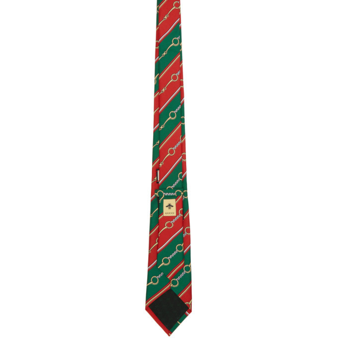 gucci tie green