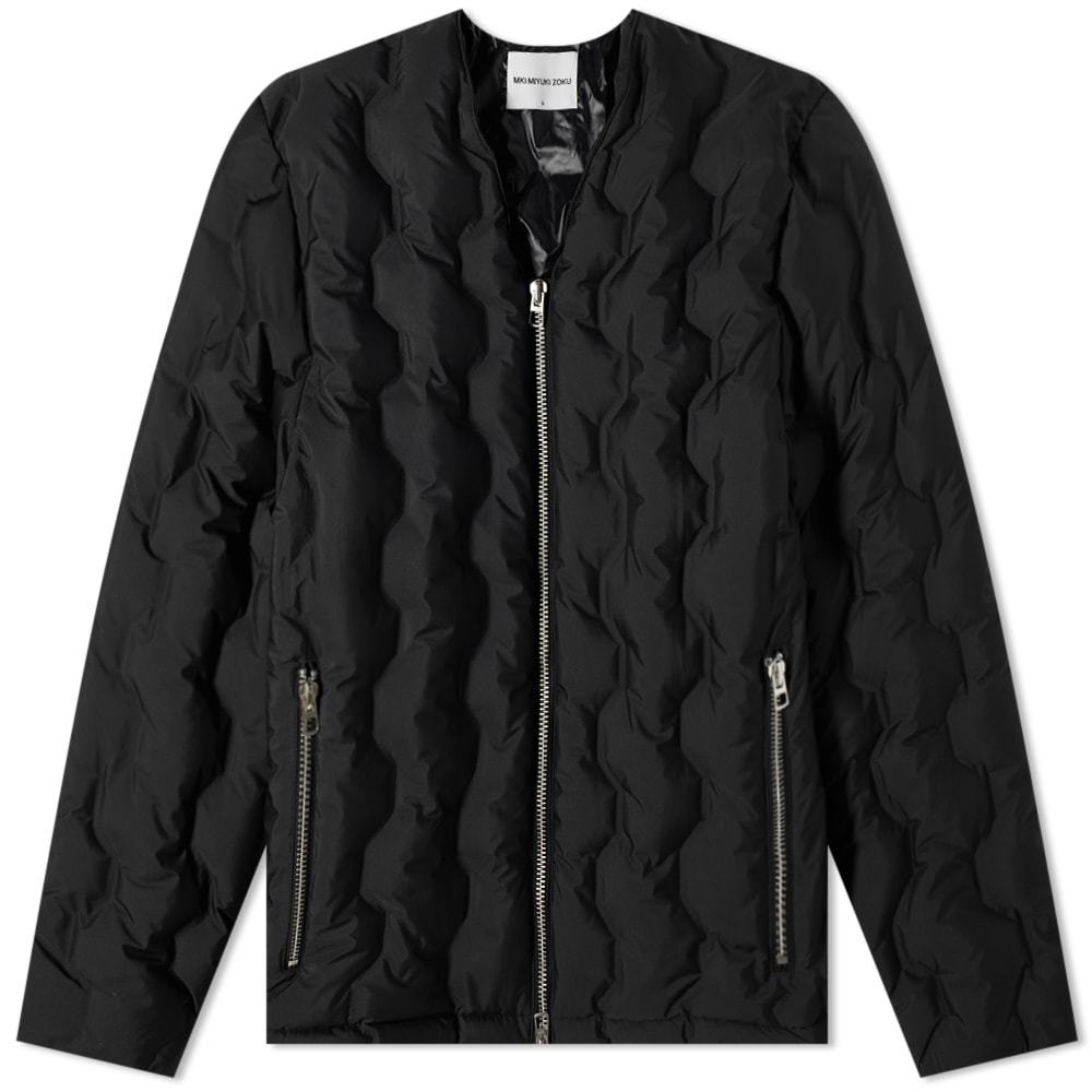 mki hooded down jacket