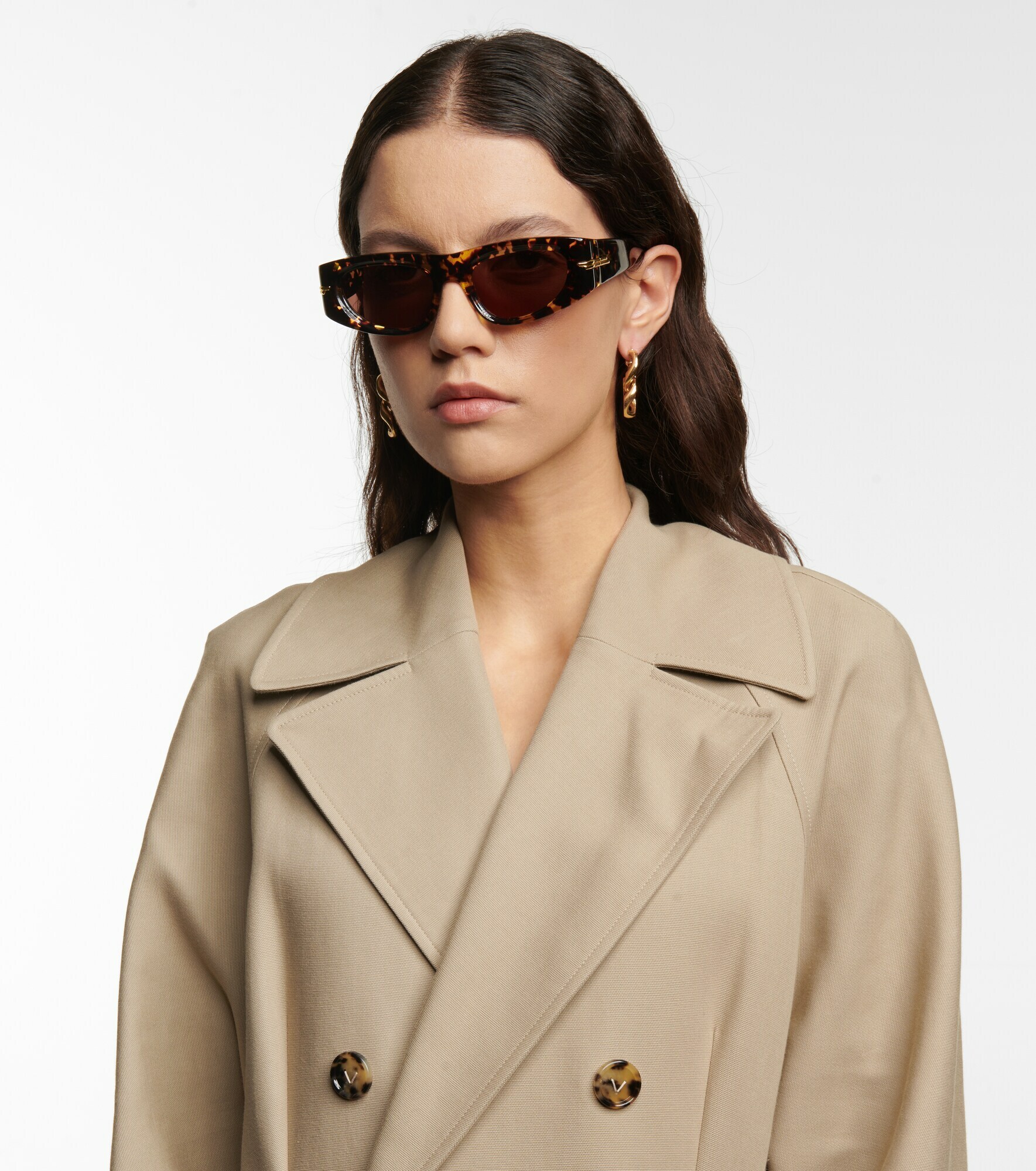 Bottega Original rectangle sunglasses Bottega
