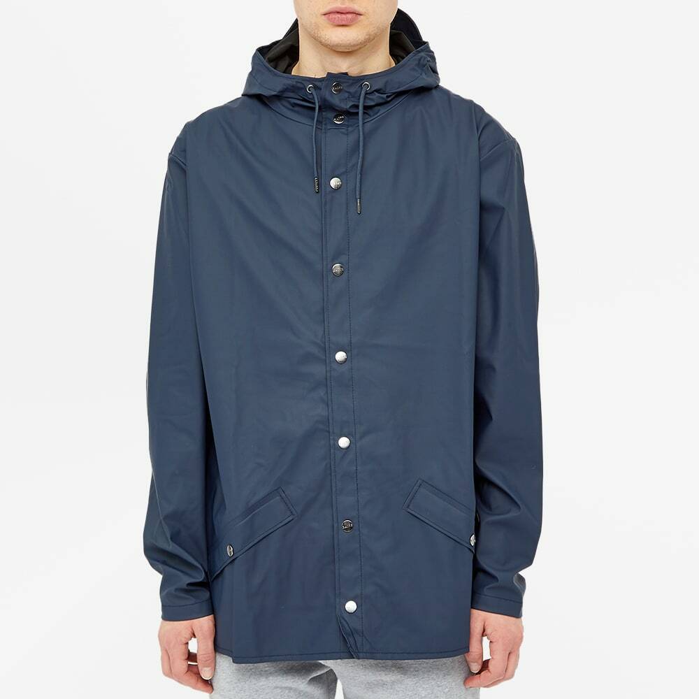 Rains Men's Classic Jacket in Blue Rains
