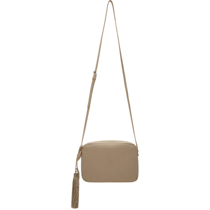 ysl camera bag taupe