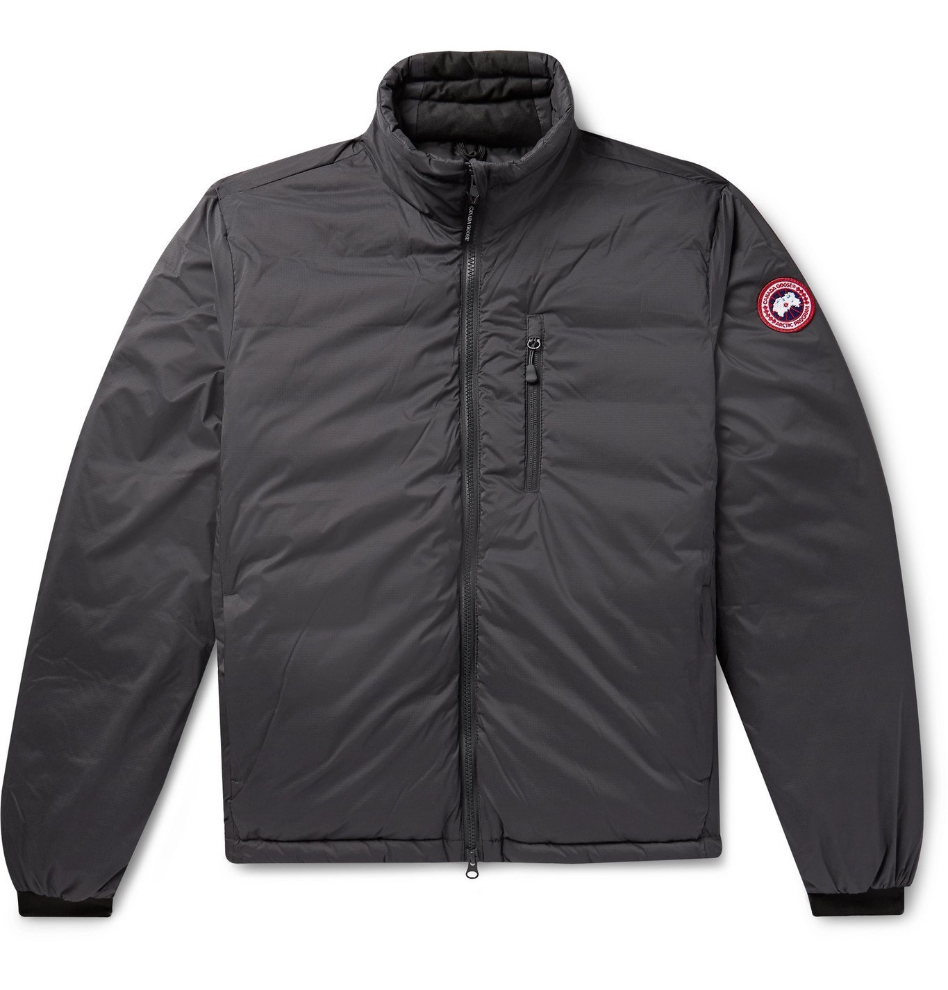 Canada Goose Lodge NylonRipstop Down Jacket Gray Canada Goose