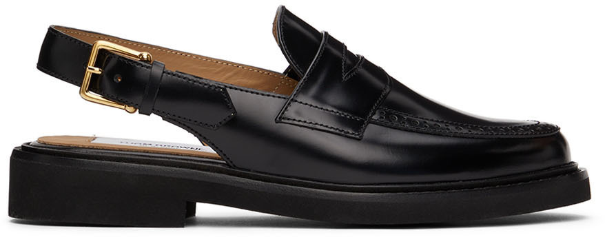 slingback penny loafers