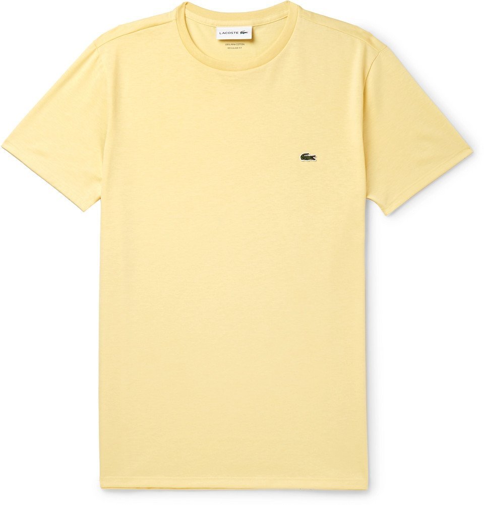 t shirt lacoste slim fit