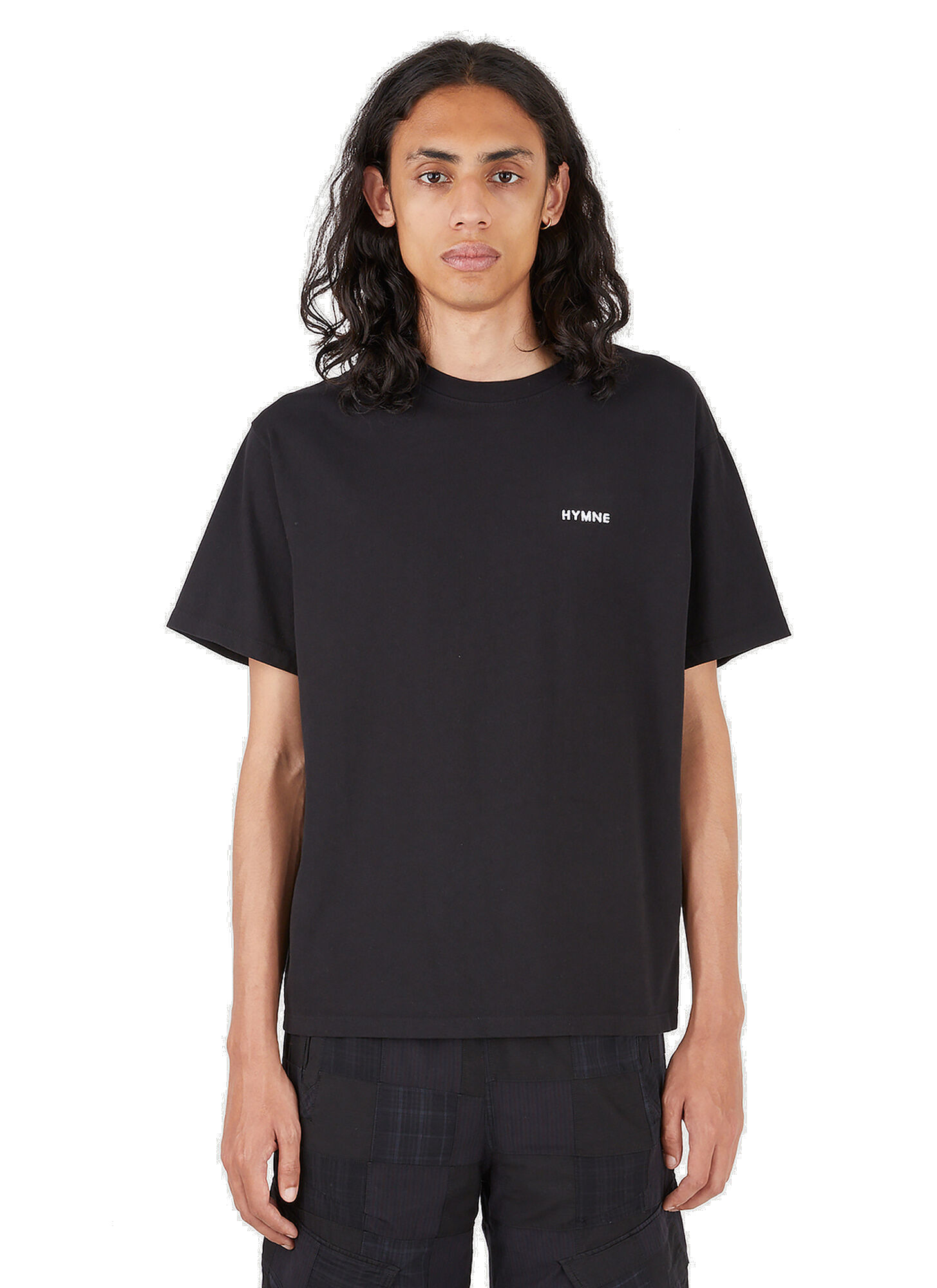 Logo Short Sleeve T-Shirt in Black HYMNE