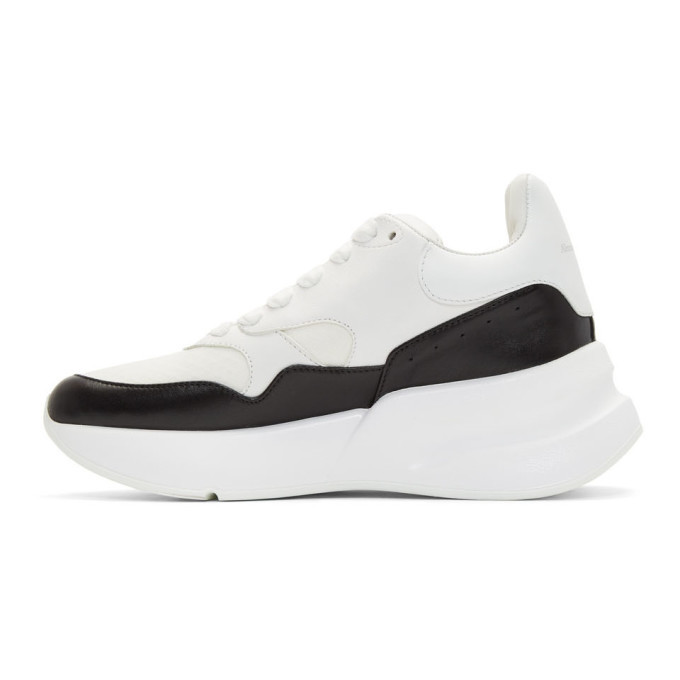 Alexander McQueen Black and White Oversized Sneakers Alexander McQueen