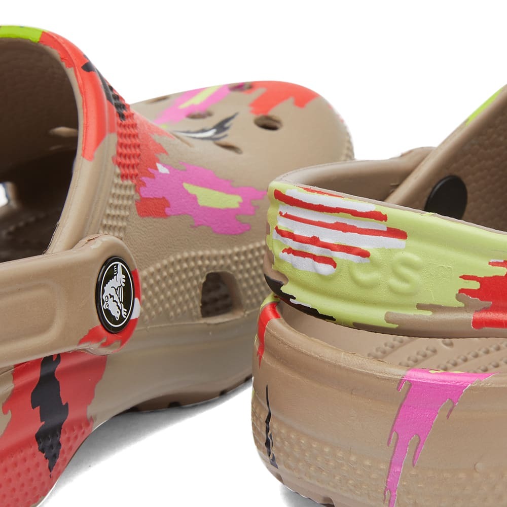 Crocs Classic IKAT Clog in Mushroom/Multi Crocs