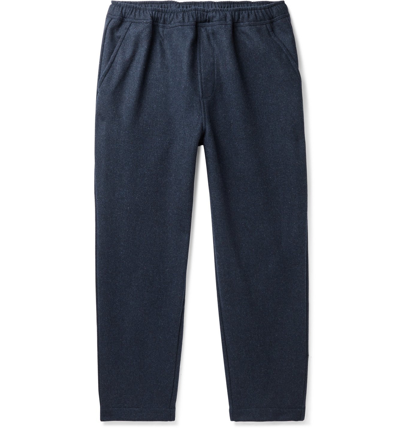 Albam - Tapered Brushed Wool-Blend 