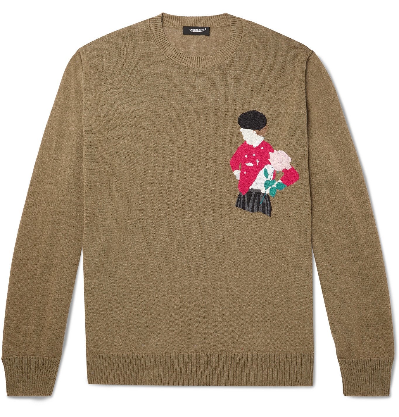 UNDERCOVER - Intarsia-Knit Sweater 