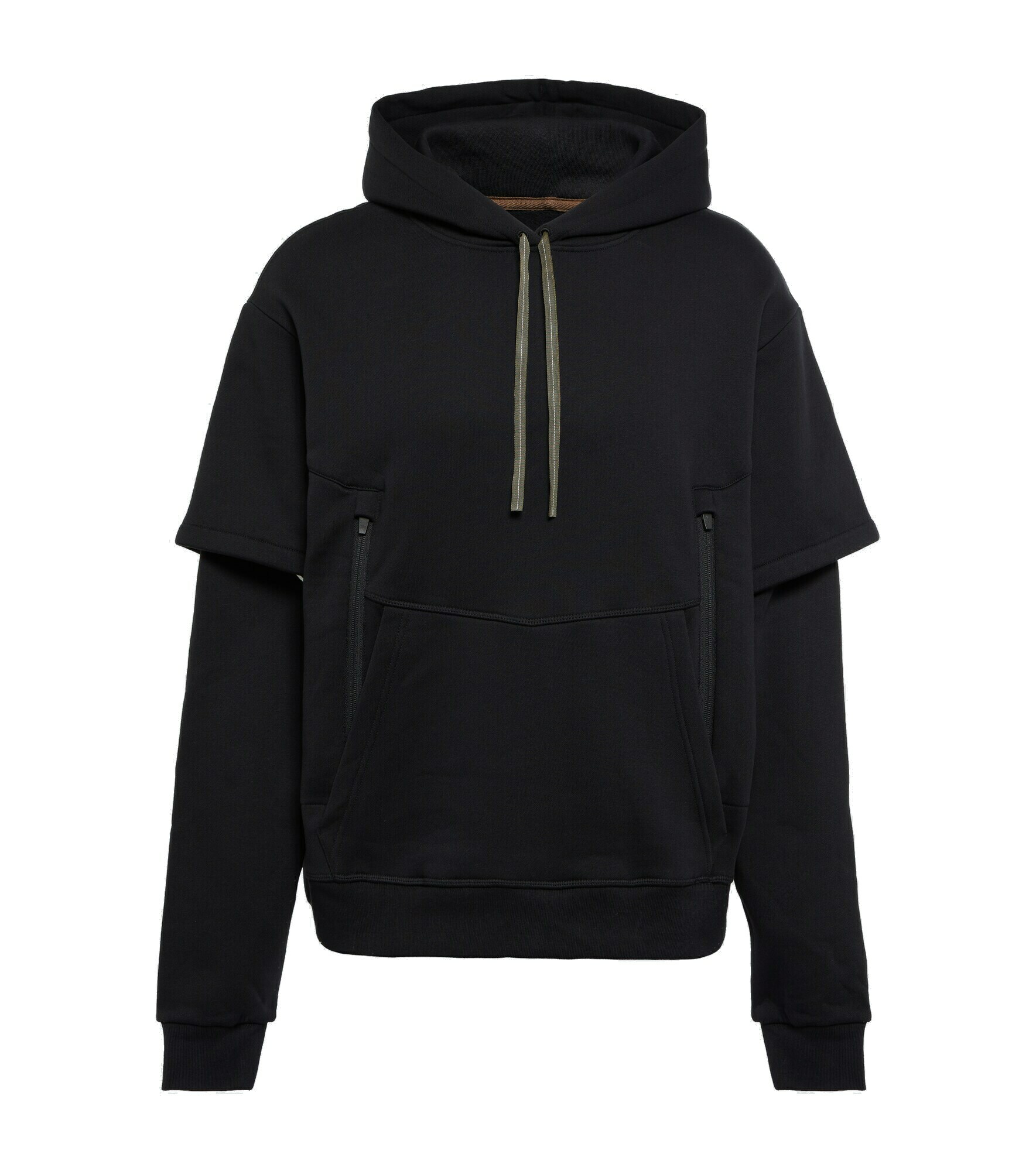 Acronym - Cotton jersey hoodie Acronym