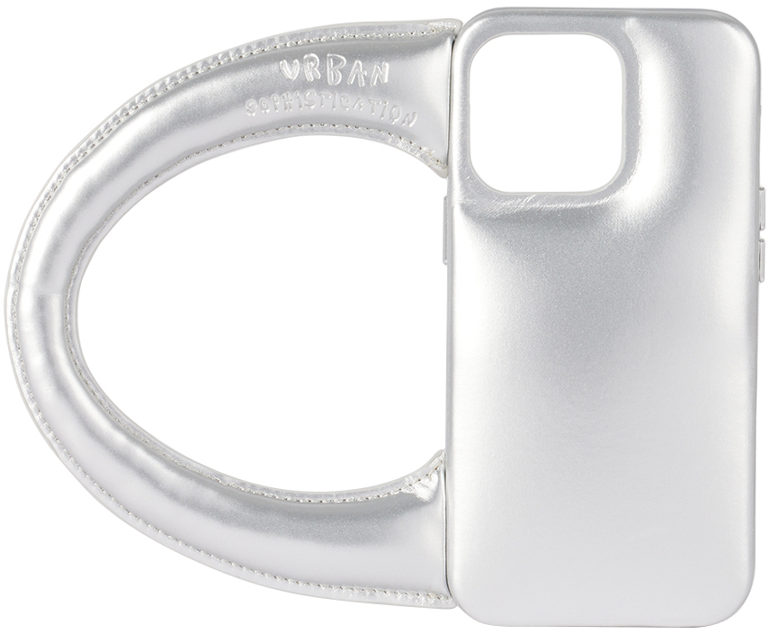 Urban Sophistication Silver Limited Edition 'The Puffer' iPhone 13 Pro Case