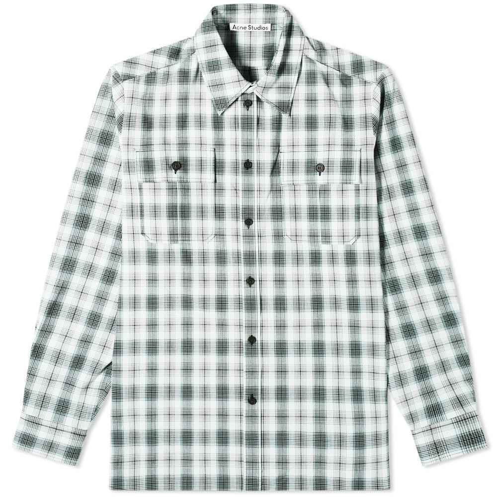 Acne Studios Sumaco Cotton Check Shirt Acne Studios