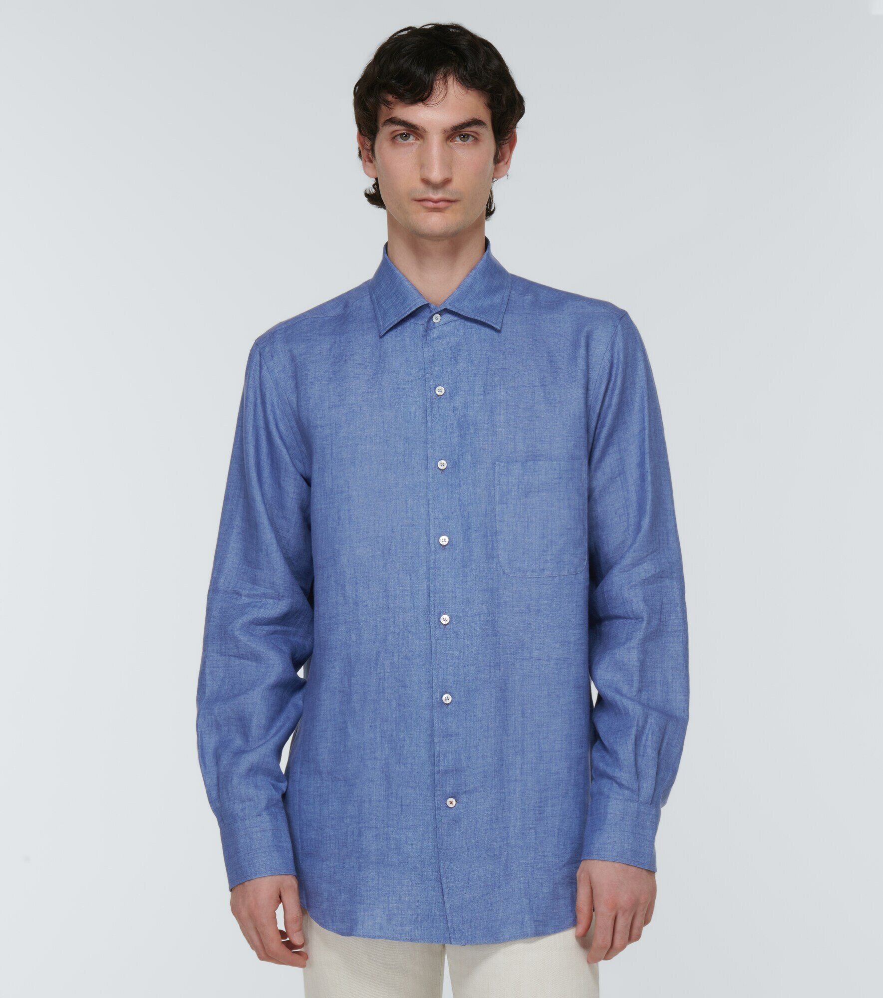 Loro Piana - André linen shirt Loro Piana