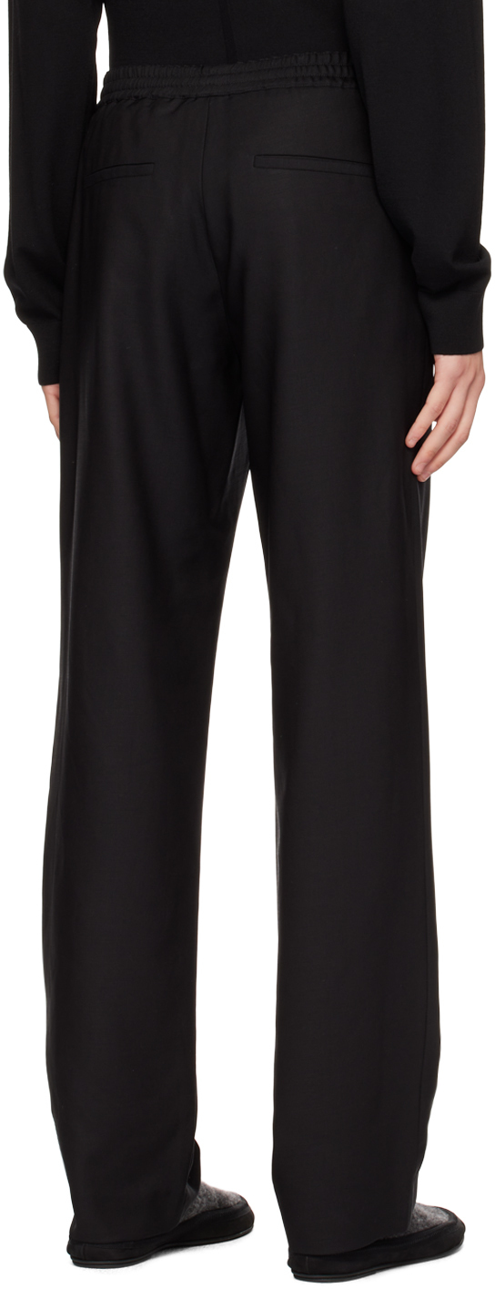 The Row Black Johan Trousers The Row