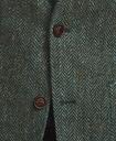 Brooks Brothers Men's Regent Regular-Fit Brushed Wool Herringbone Tweed Sport Coat | Teal