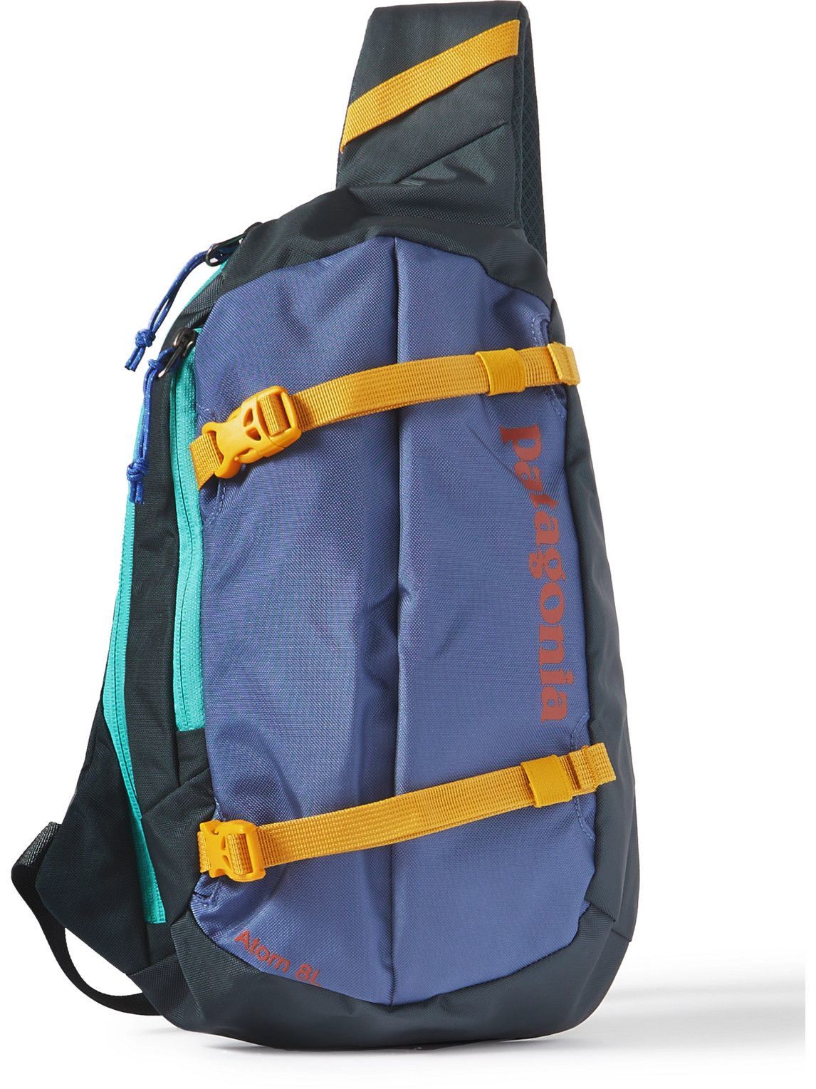 Photo: Patagonia - Atom Sling 8L Two-Tone Recycled Canvas Messenger Bag