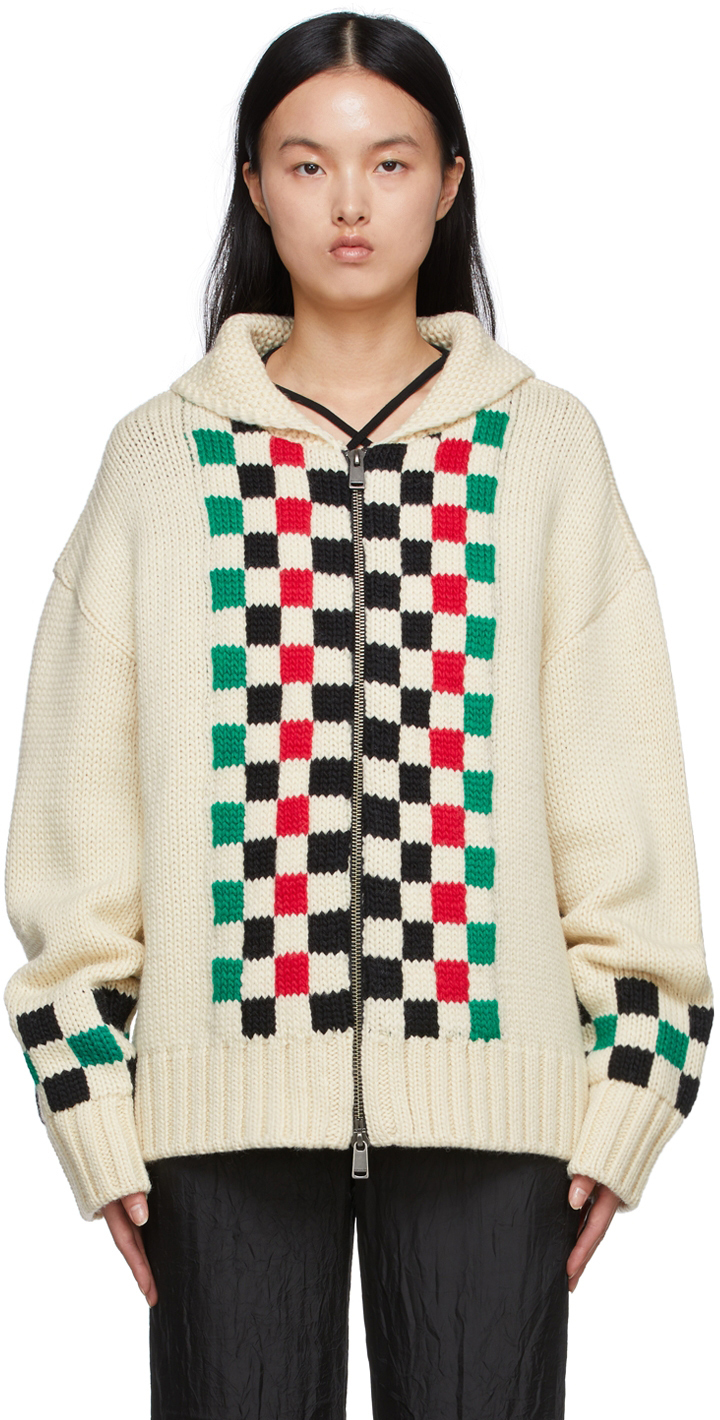 Andersson Bell Off-White Wool Sweater Andersson Bell