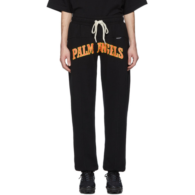 palm angels black joggers