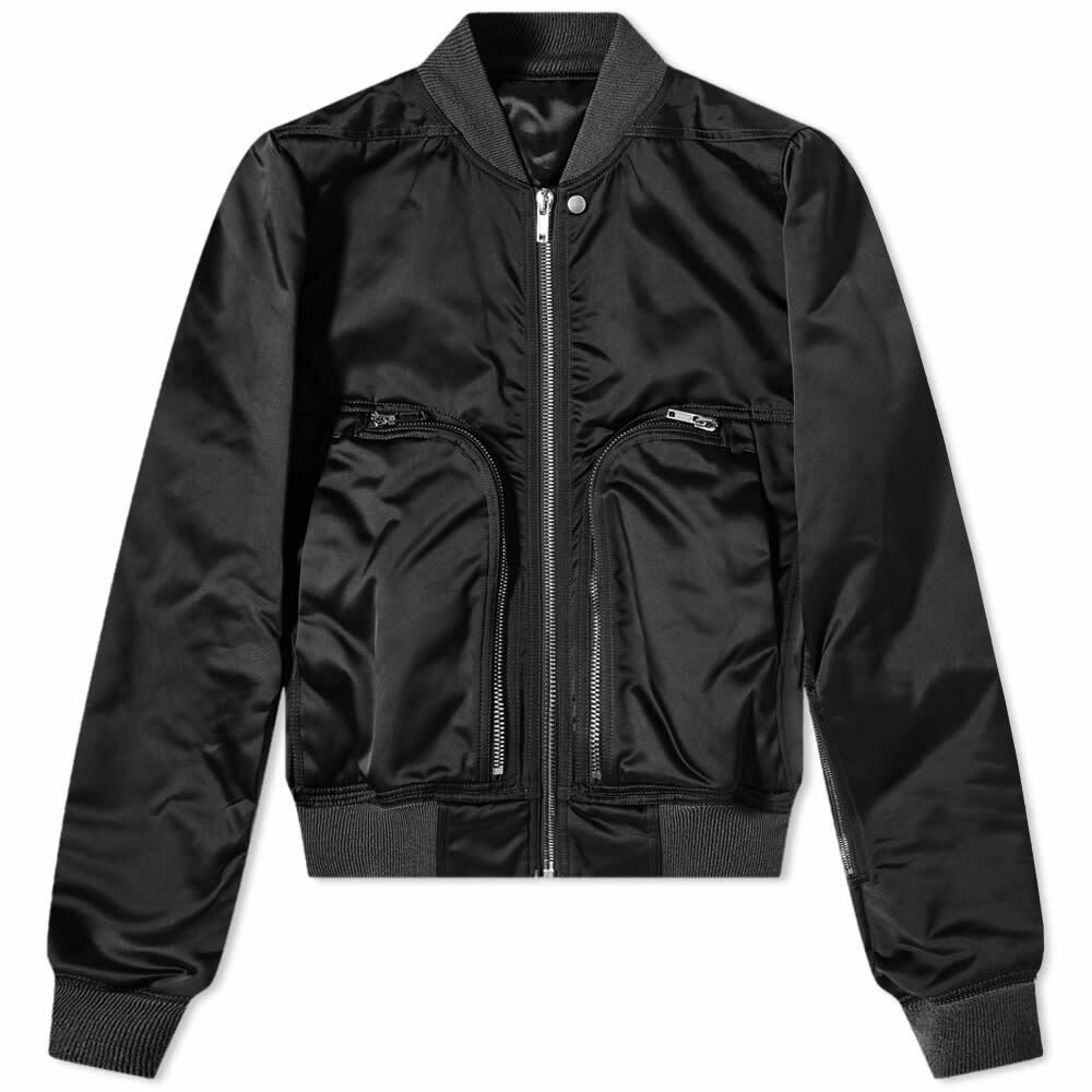 Rick Owens Men's Bauhaus Flight Jacket in Black