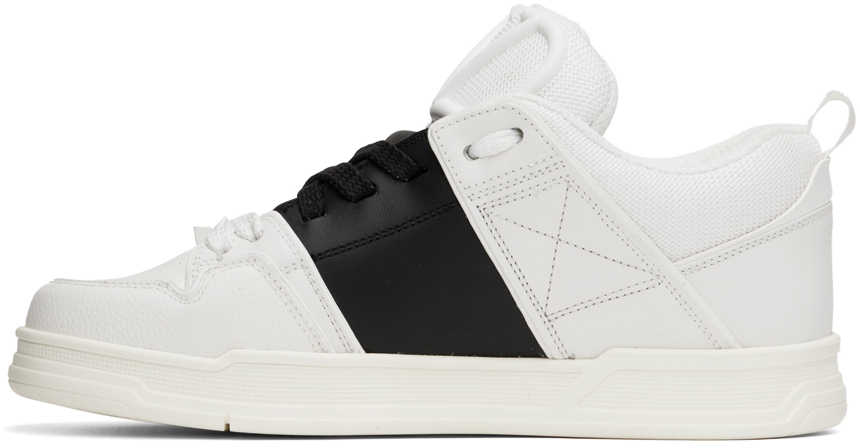 Valentino Open Skate Green & White Sneakers