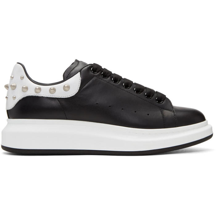 Alexander McQueen Black Studded Oversized Sneakers Alexander McQueen