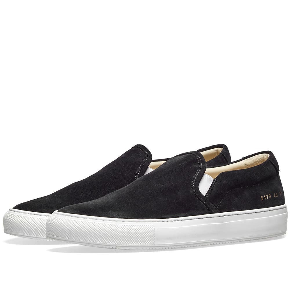 common projects suede black