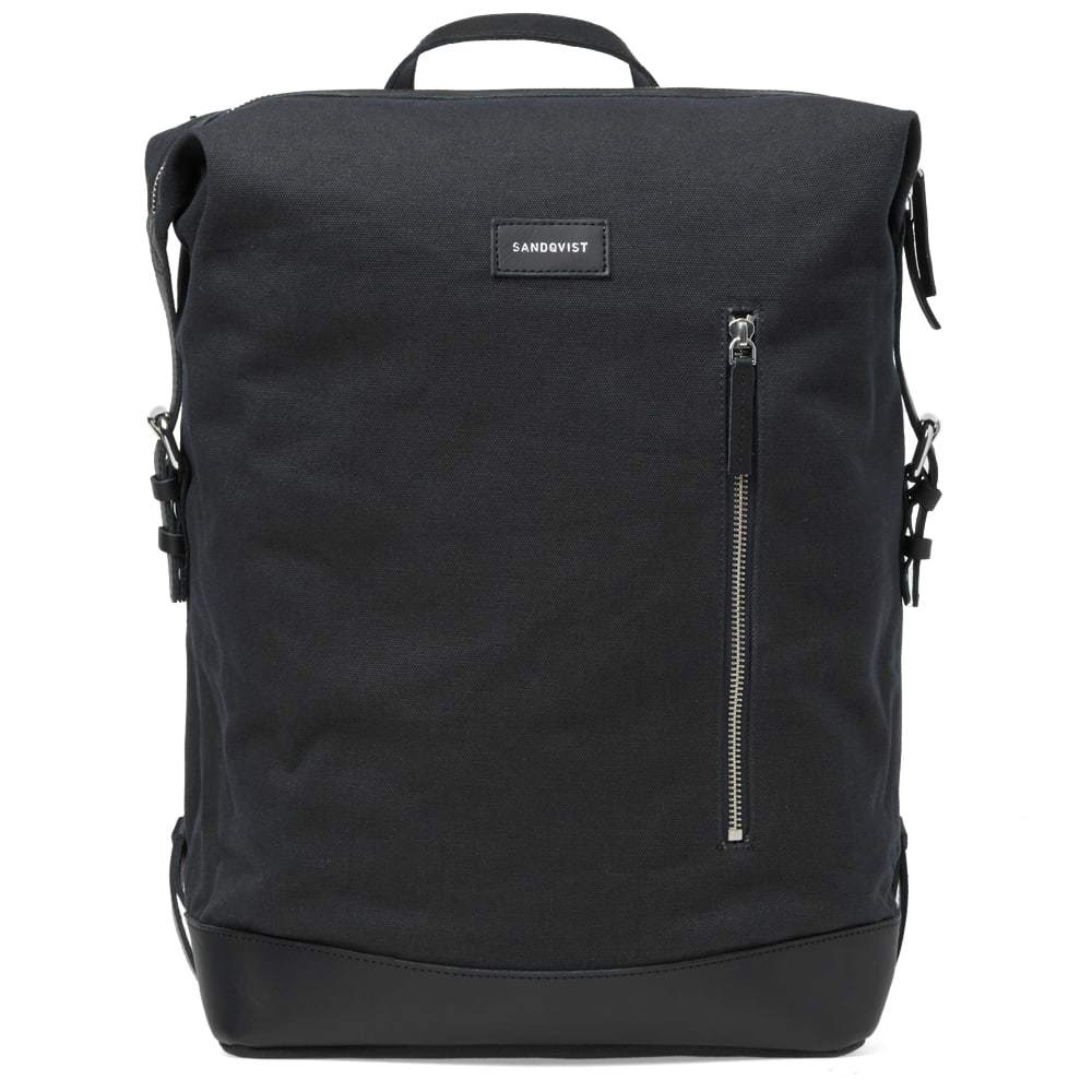 Sandqvist Adam Organic Cotton Backpack Black Sandqvist