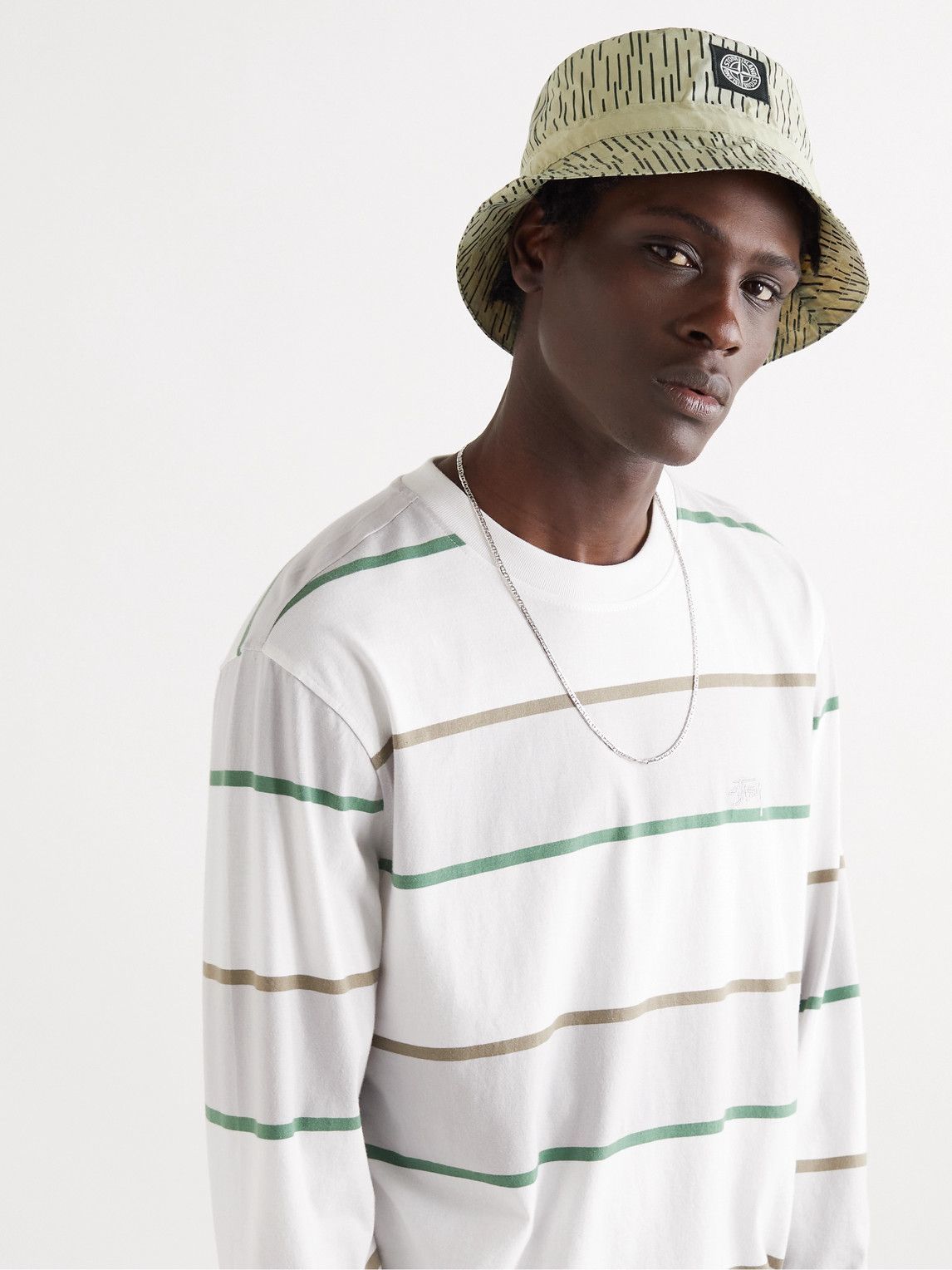 Logo-Appliquéd Reflective-Trimmed 