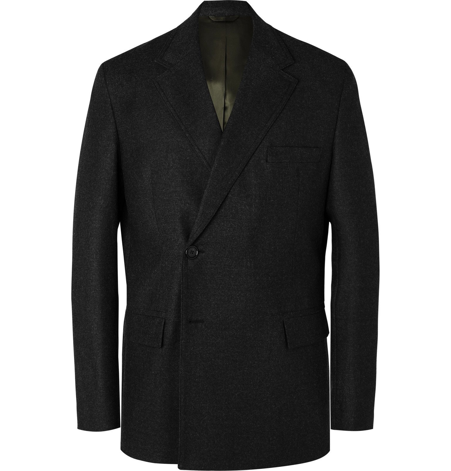 Acne Studios - Jacub Double-Breasted Mélange Wool Blazer - Gray Acne ...